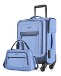 Gray 20 inch Softside Carry-On Luggage with Spinner Wheels N517933
