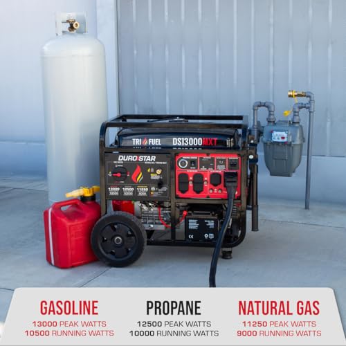 13,000-Watt 500cc Dual Fuel Portable Generator T21103