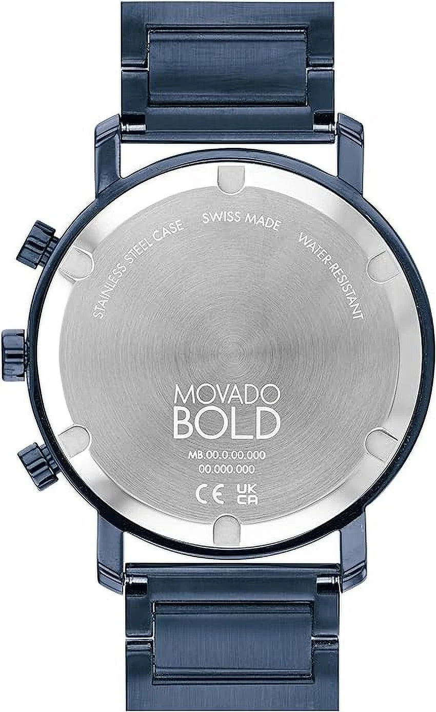 Blue Dial Chronograph Quartz Men's Watch Q787