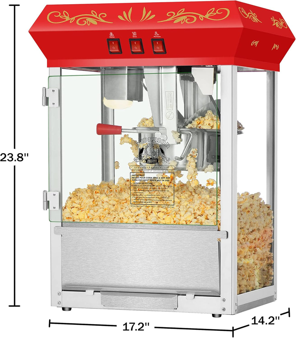 Red 3-Gallon Popcorn Popper U72332