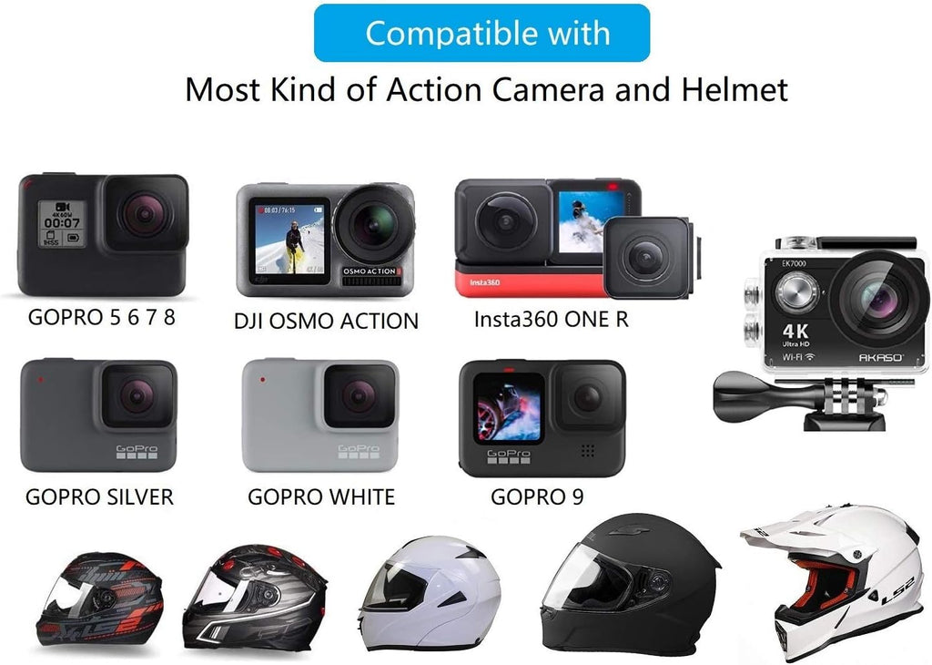 Motorcycle Helmet Chin Strap Mount for GoPro Hero Action Camera S15185