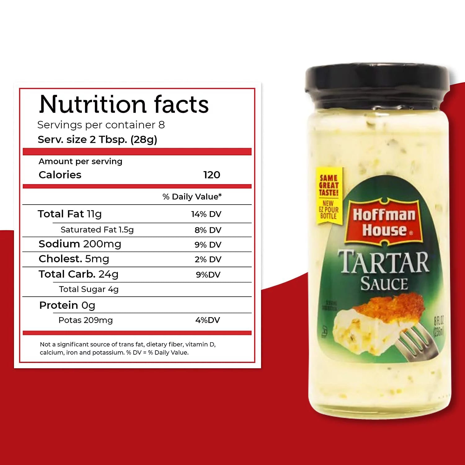 Tartar Sauce, 8 fl oz V9931