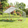 Large Metal Chicken Coop with Anti-UV Cover K88880
