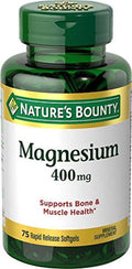 4 Pack Magnesium 500 mg 75 Softgels P1091