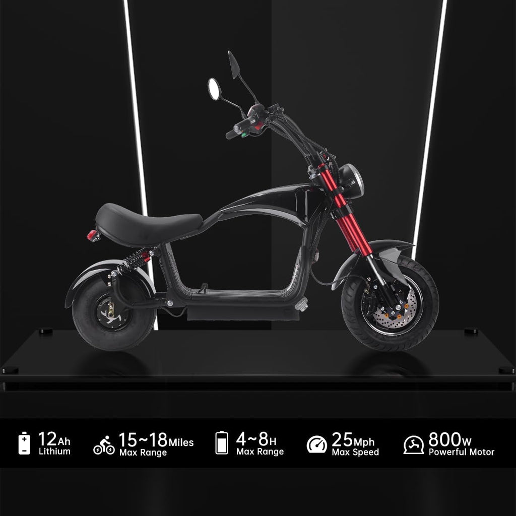 800W Motor 48V 12Ah Lithium Removable Battery Electric Scooter I733