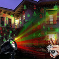 Red and Green Star Show Christmas Laser Lights K73960