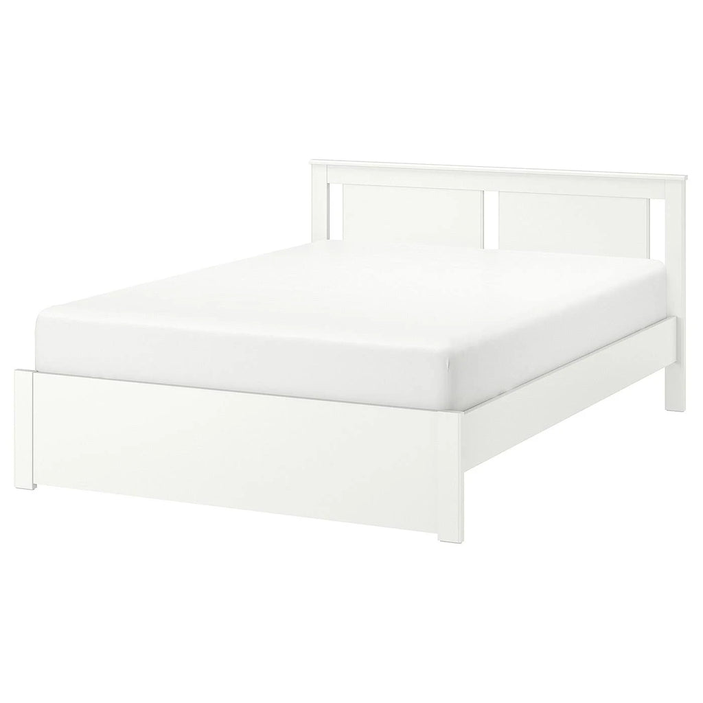 White Full/Double Bed Frame D26223
