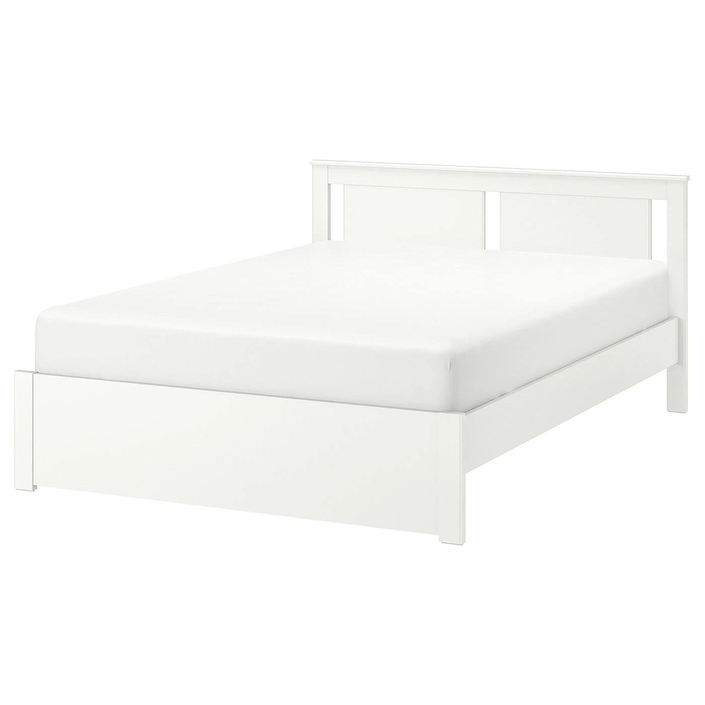 White Full/Double Bed Frame D26223