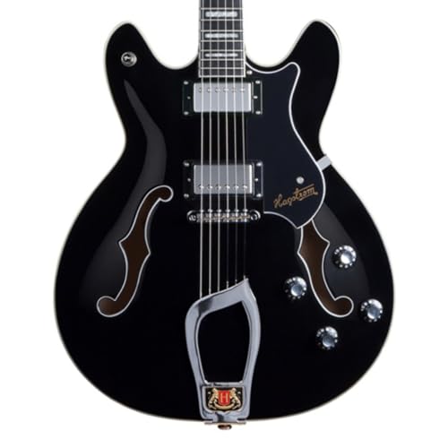 Wild Cherry Transparent Semi-Hollow Body Electric Guitar D7812