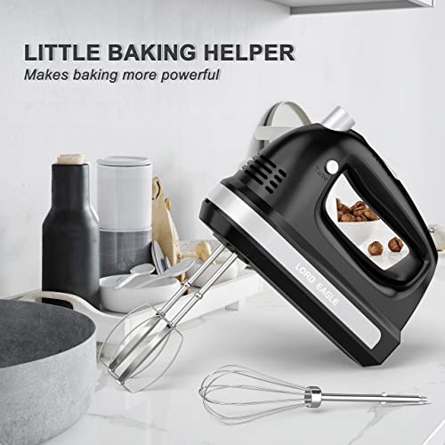 White 300W Electric Hand Mixer with Storage Case N875