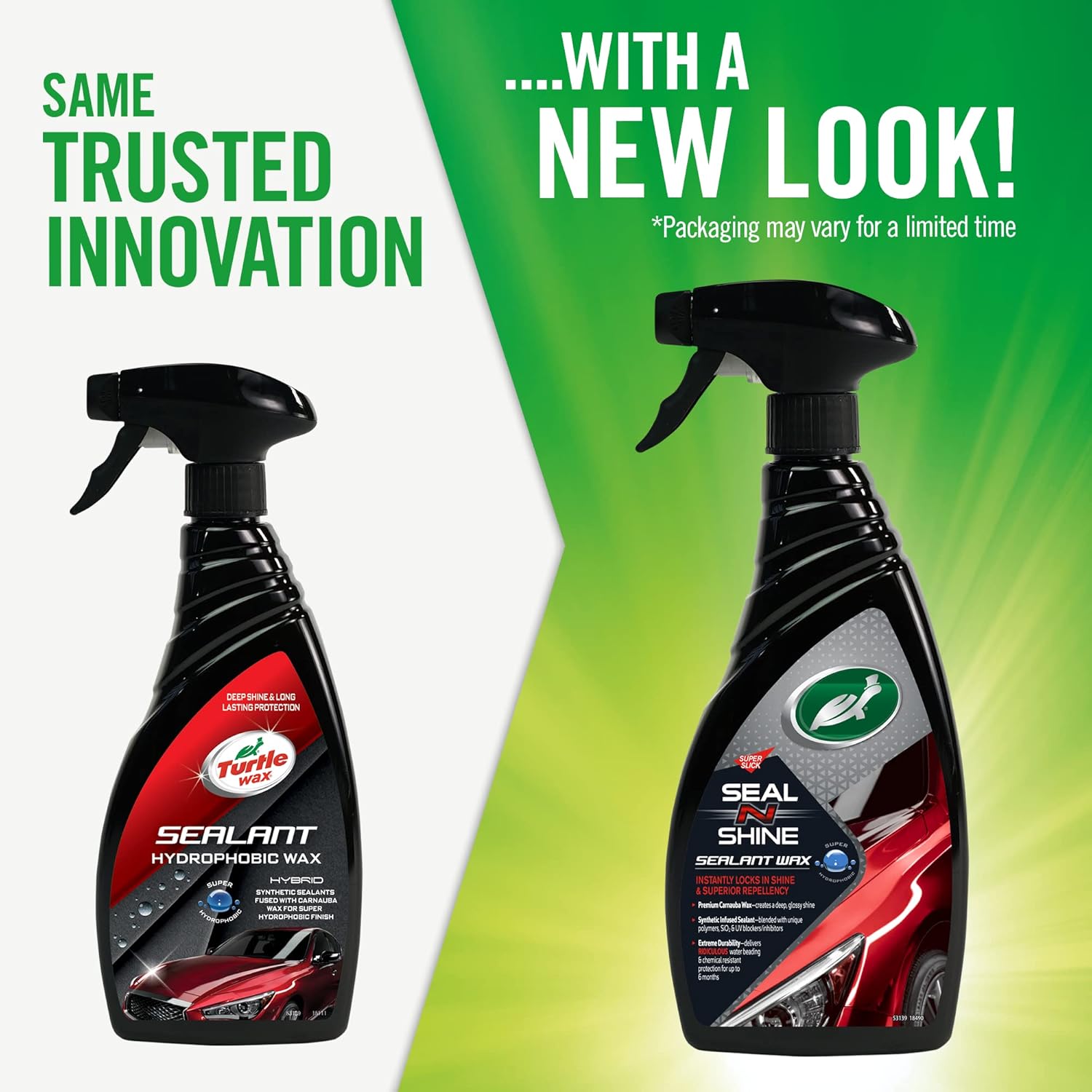 Hybrid Sealant Spray Wax Hydrophobic Fused With Carnauba (500ml) M961