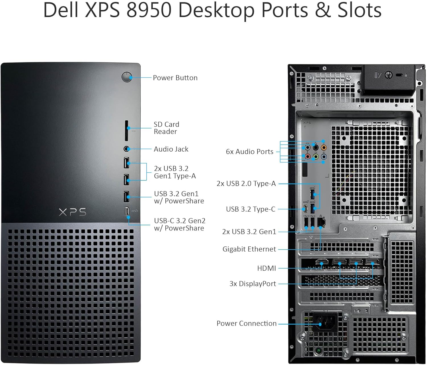 12th Gen Intel Core i7-12700K 16GB DDR5 RAM 8TB SSD Desktop Computer C87534