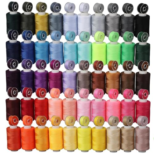 SE700 Embroidery & Sewing Machine with 100 Sewing Spools, 100 Color Matching Bobbins G6678