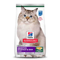 Adult Sensitive Stomach & Skin Pollock Meal & Barley Recipe Dry Cat Food Y5299
