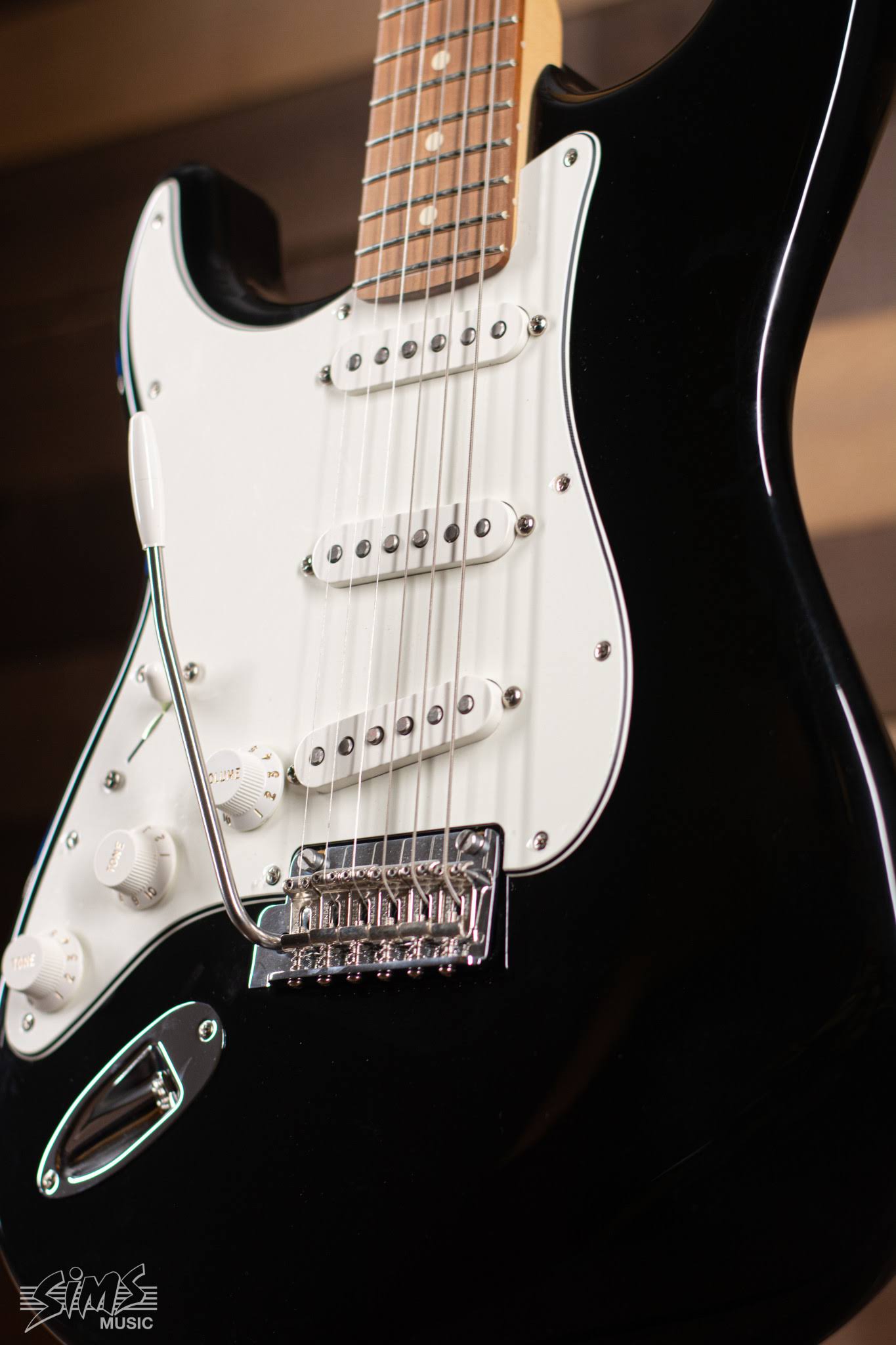 Black Left-Handed Electric Guitar X791