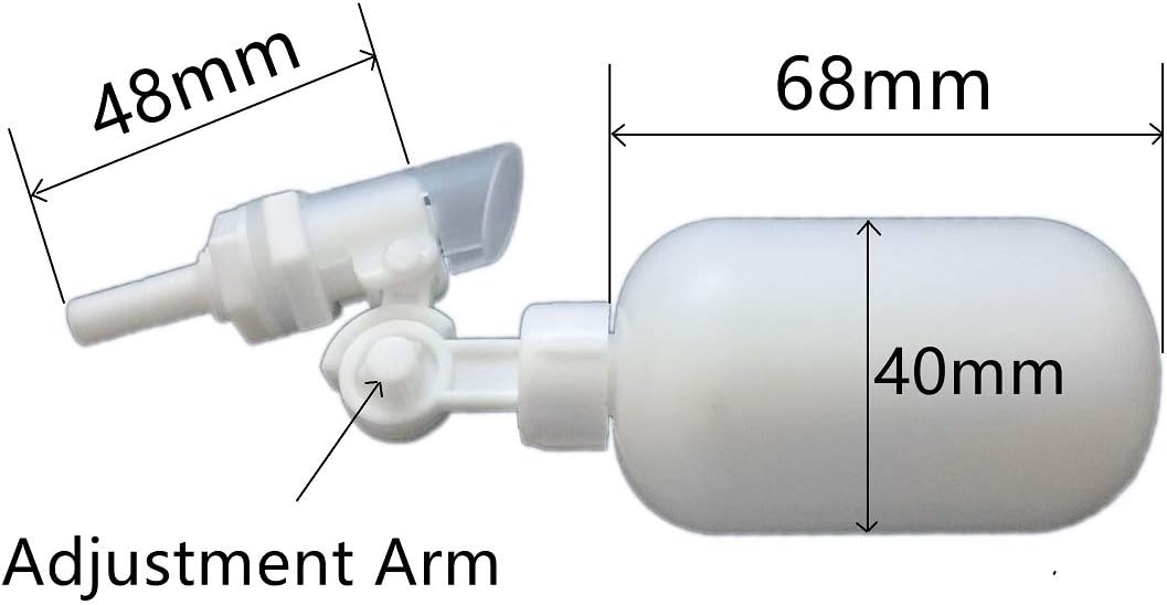 1/4 inch Automatic Plastic Adjustable Float Valve for Reverse Osmosis System Y9630