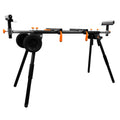 Collapsible Rolling Miter Saw Stand with 3 Onboard Outlets R524