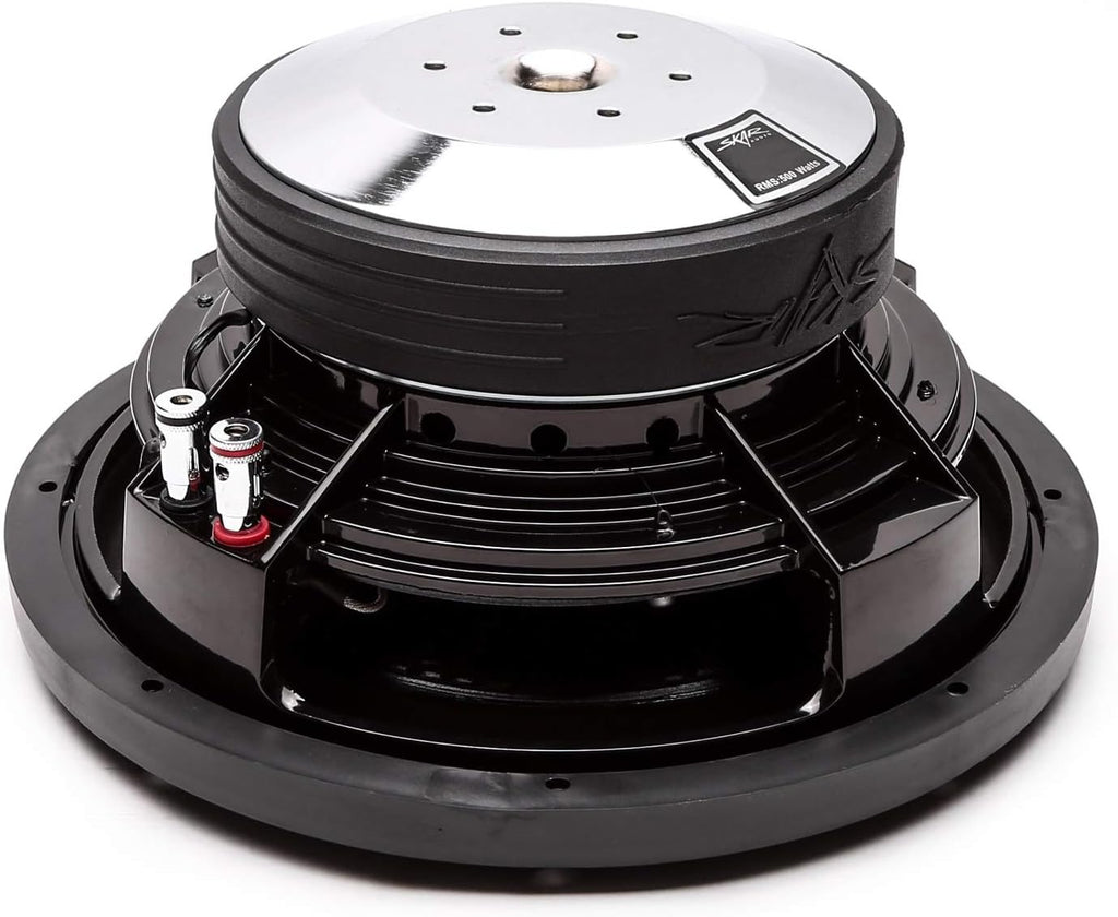 8 600W Max Power Dual 4 Ohm Shallow Mount Car Subwoofer E212617