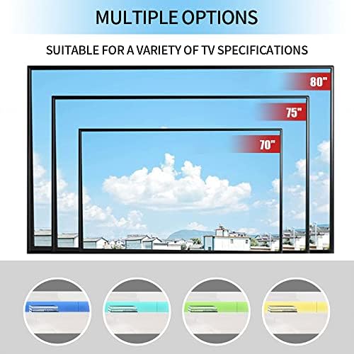 71" Floating TV Stand with Led Lights and Power Outlet J721843