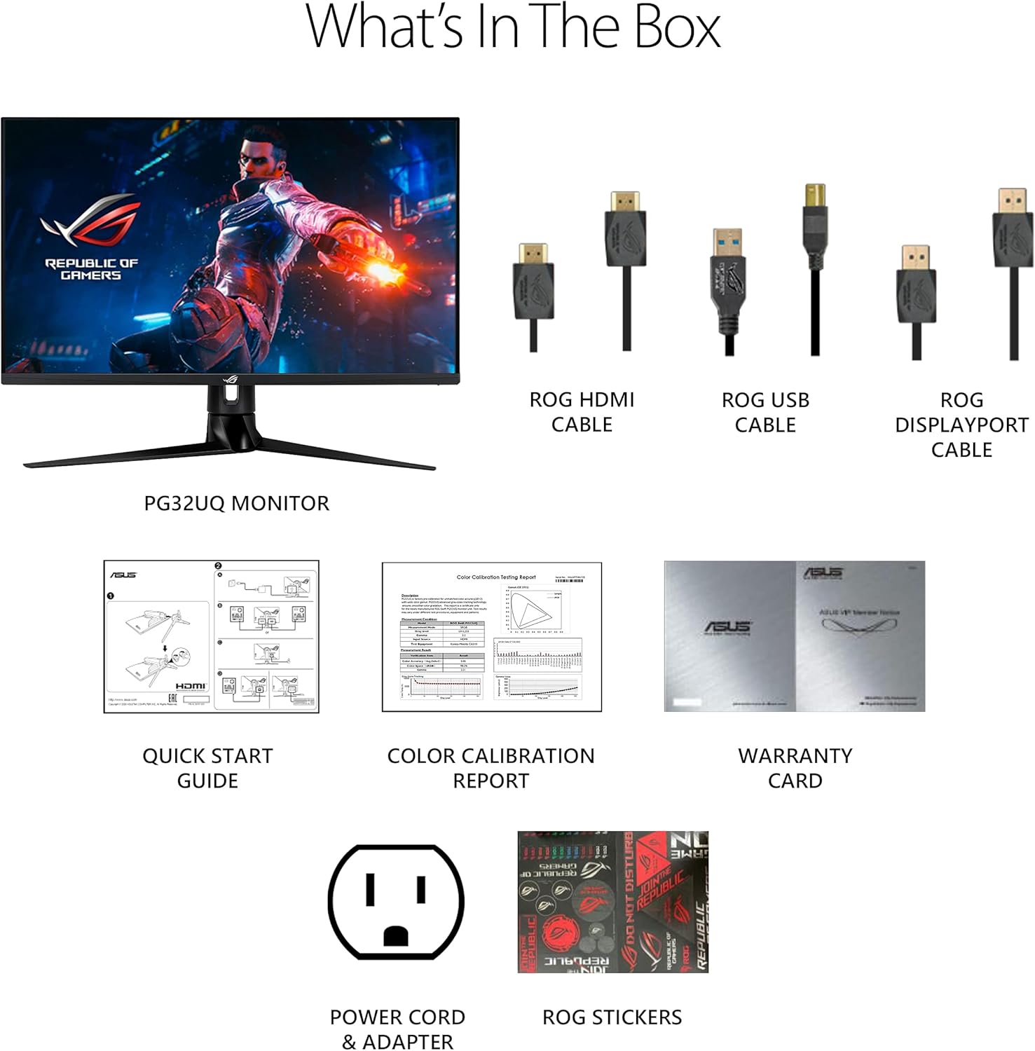 32” 4K HDR 144Hz Gaming Monitor, UHD (3840 x 2160), IPS, 1ms, G-SYNC Compatible, DisplayPort, USB A306967