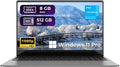 15.6" Laptop, Intel Quad-Core, 8GB RAM, 512GB SSD, Win 11 Pro, Fingerprint, Backlit Keyboard, HDMI, Bluetooth, USB 3.0, HD Webcam I81876