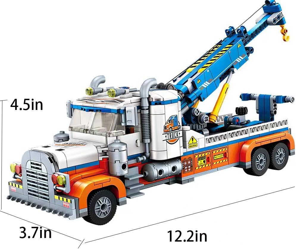 781 Pcs City Tow Truck Building Block Set X63686