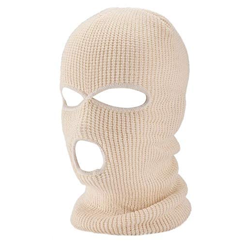 3 Hole Knit Balaclava Ski Mask B302003
