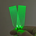 Acrylic LED Light Helmet RGB Red D997193