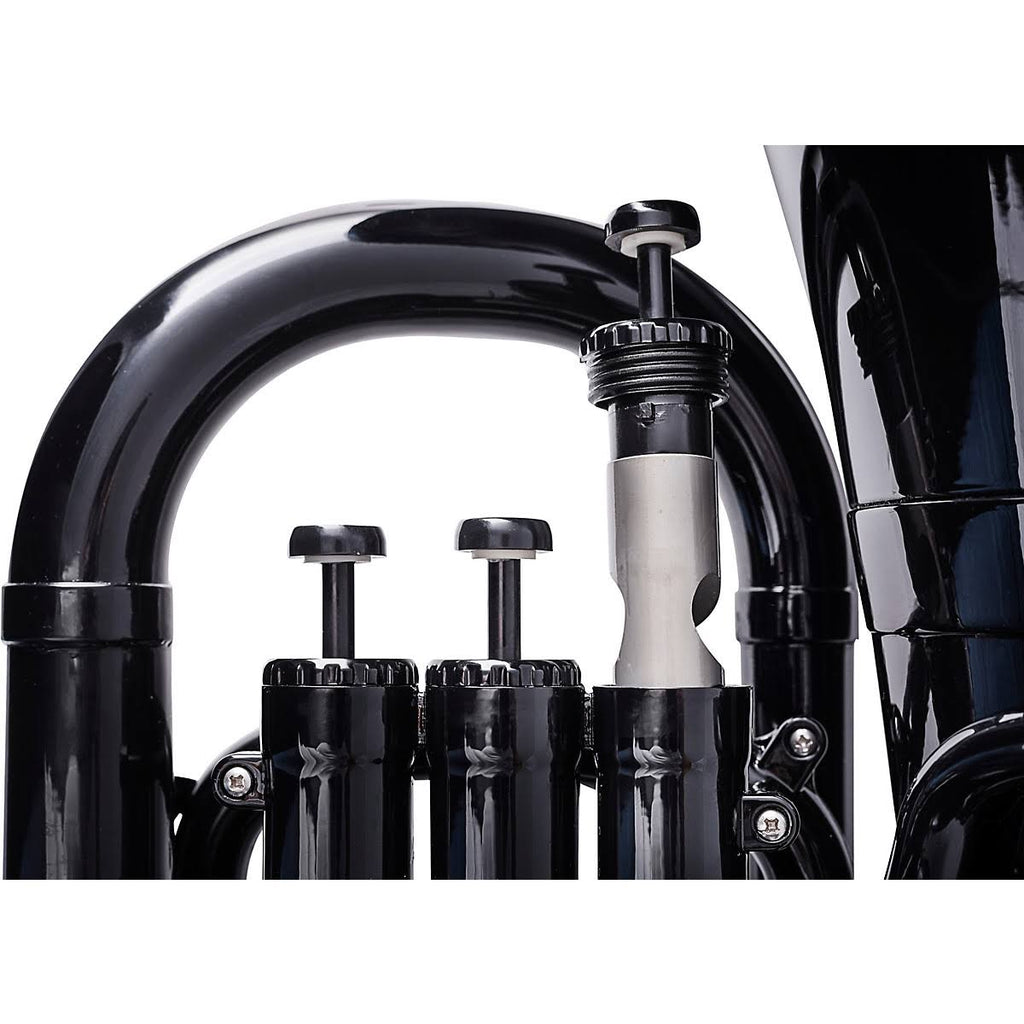 Black 4-Valve Plastic Euphonium X21458