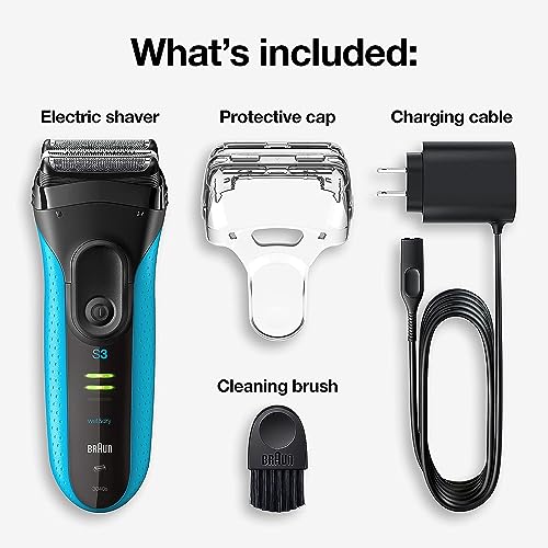 Blue/Black Electric Foil Shaver W549881