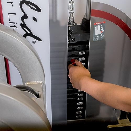 Leg Extension & Leg Curl Machine with Single Weight Stack L941713