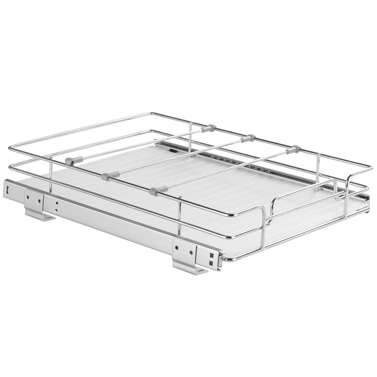 Chrome Plated Steel Pull Out Cabinet Organizer H33293