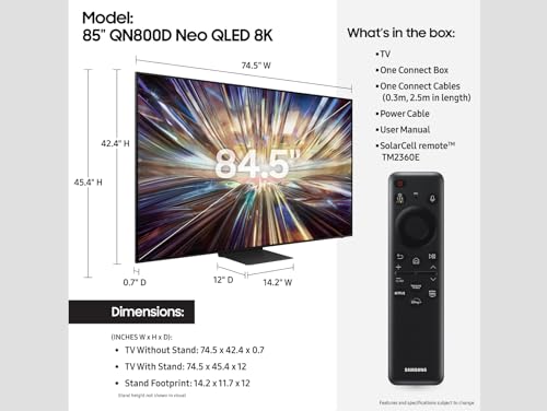 65-Inch QLED 8K Smart TV L9538