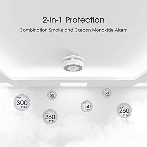 10-Year Battery Combination Smoke & Carbon Monoxide Alarm V52047