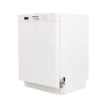24" Front Control White Dishwasher I63946
