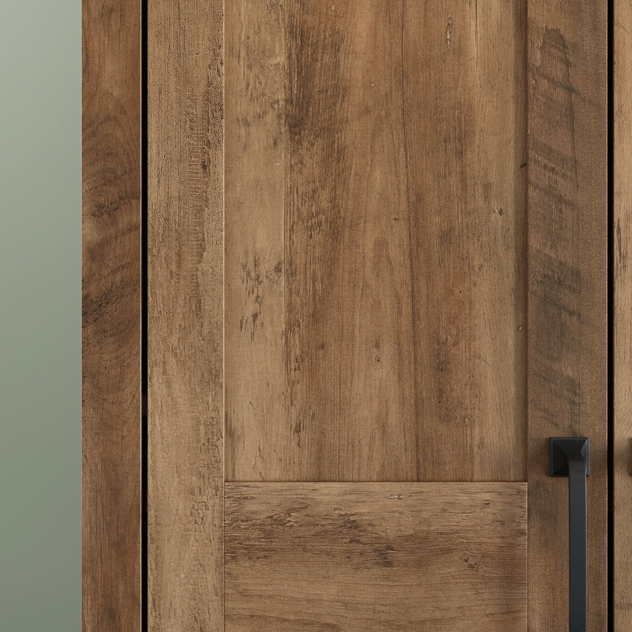 Rural Pine Finish Two-Door Storage Cabinet W665
