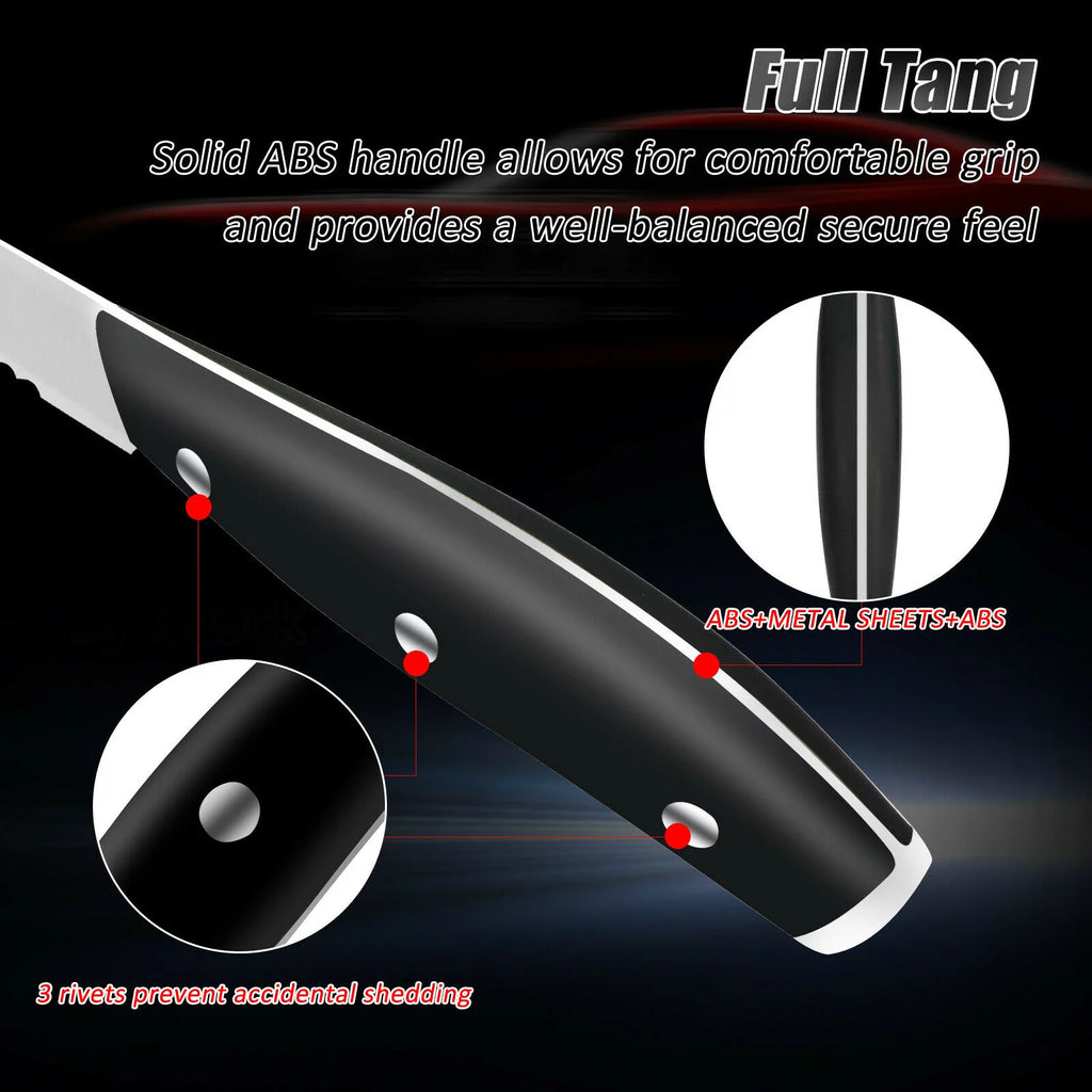 Black Steak Knife Set N6351