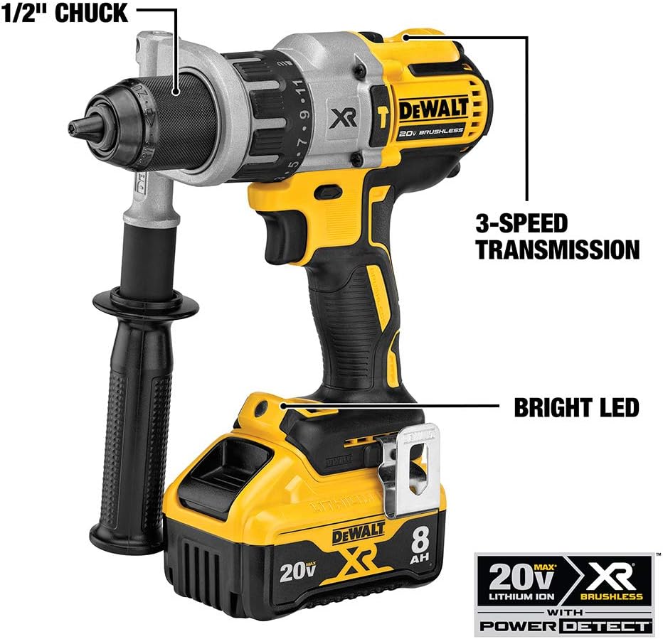 20V MAX XR Cordless Hammer Drill & Impact Driver Combo Kit with Battery and Charger S4695