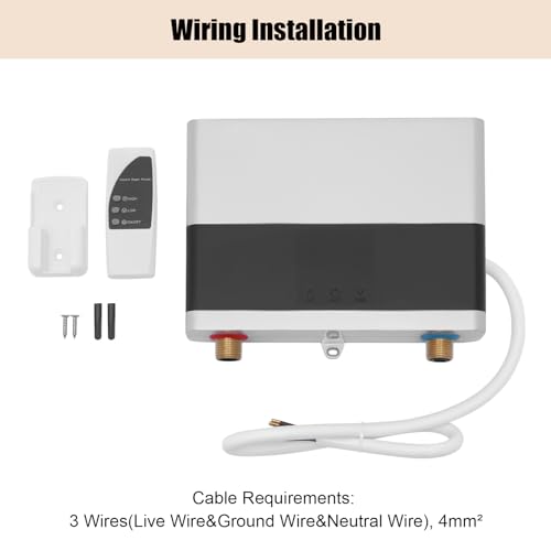 110V 1500W Wall Mount Tank Electric Water Heater K8052