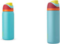 32 Oz Insulated Stainless Steel Water Bottle with Straw S6776
