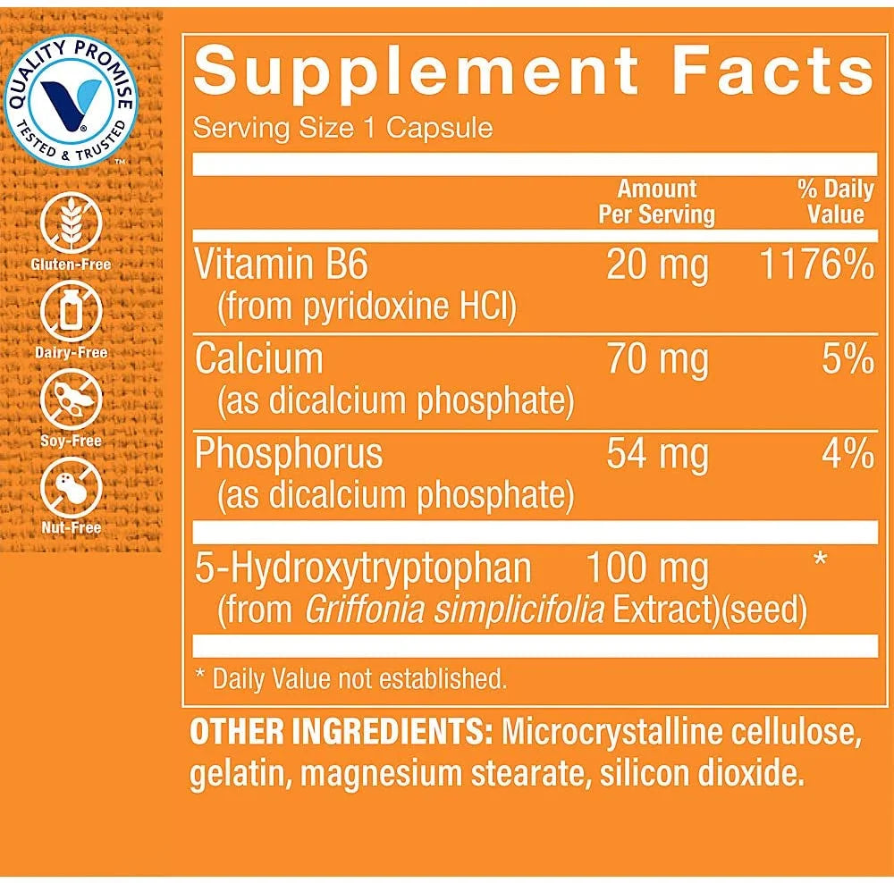 5HTP with B6 100 MG S49203