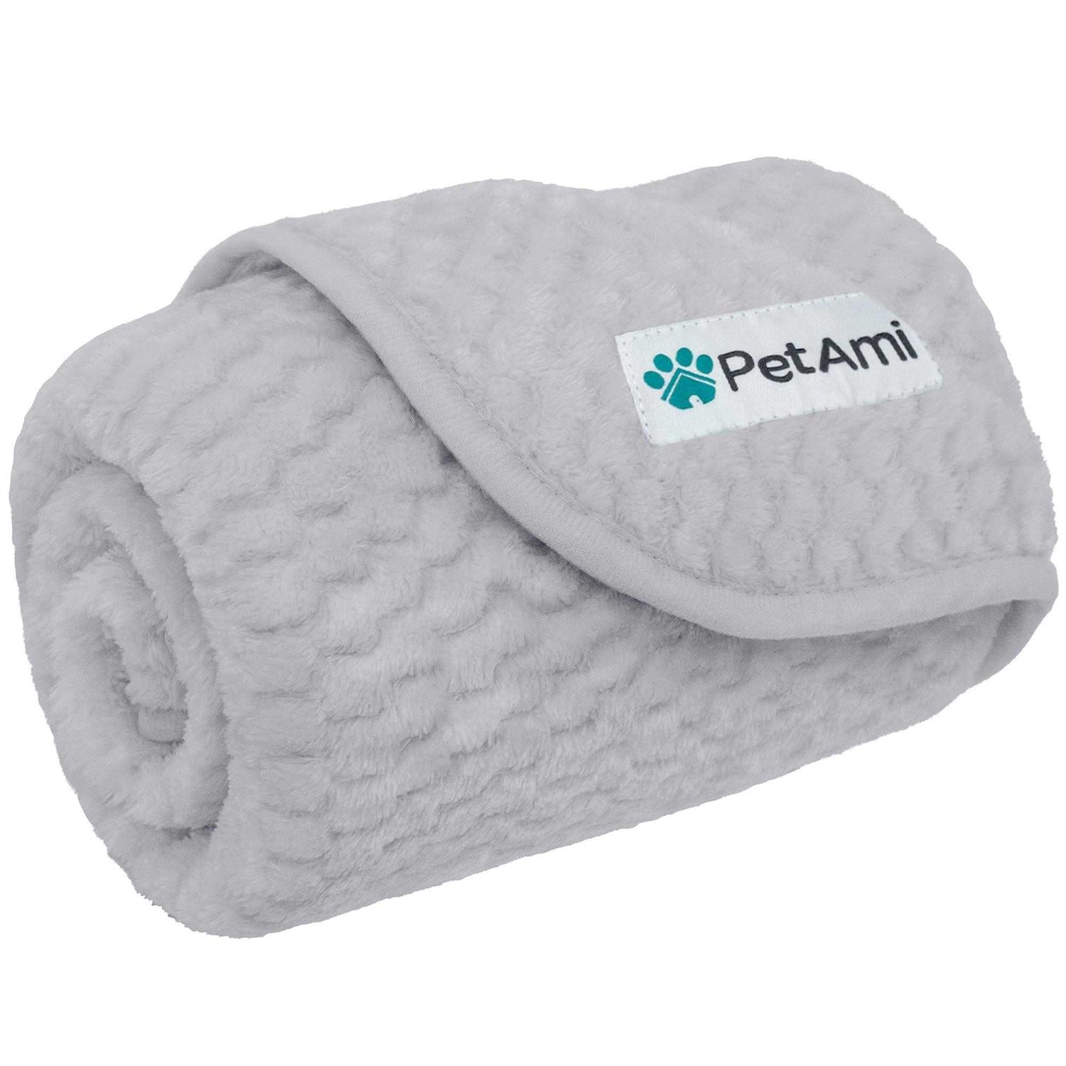 Sherpa Fleece Waterproof Waffle Cat Dog Blanket G177737