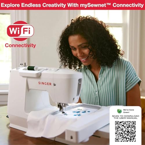 Sewing & Embroidery Machine with 250 Built-in Stitches Q9377
