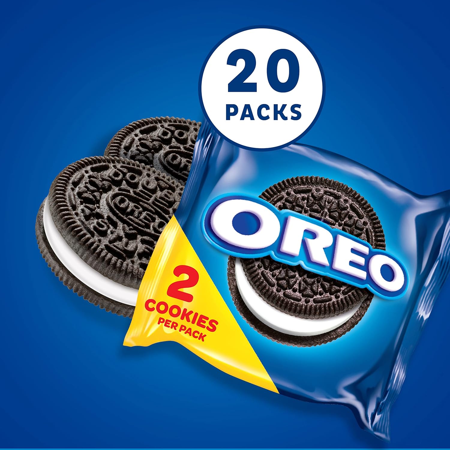 20 Snack Packs Chocolate Sandwich Cookies G88536