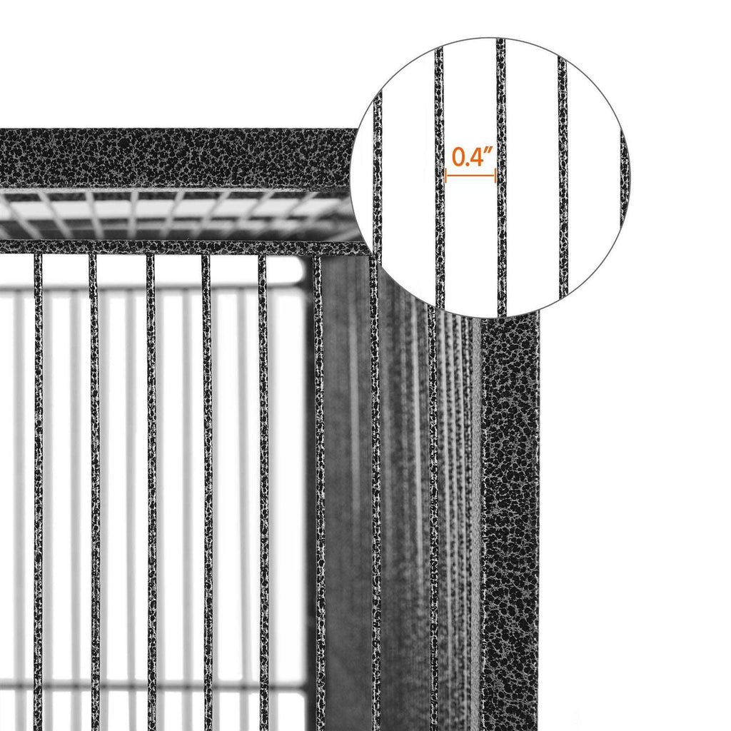 Metal Bird Cage with Rolling Detachable Stand A961