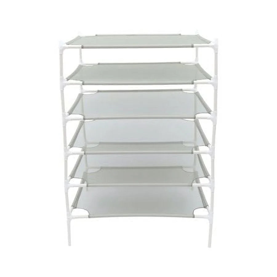 6-Layer Stackable Mesh Clothes Drying Rack Q978