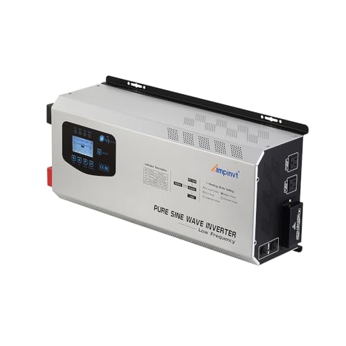 5000W Peak Pure Sine Wave Power Inverter 24V DC to 120/240V AC Split Phase M96252