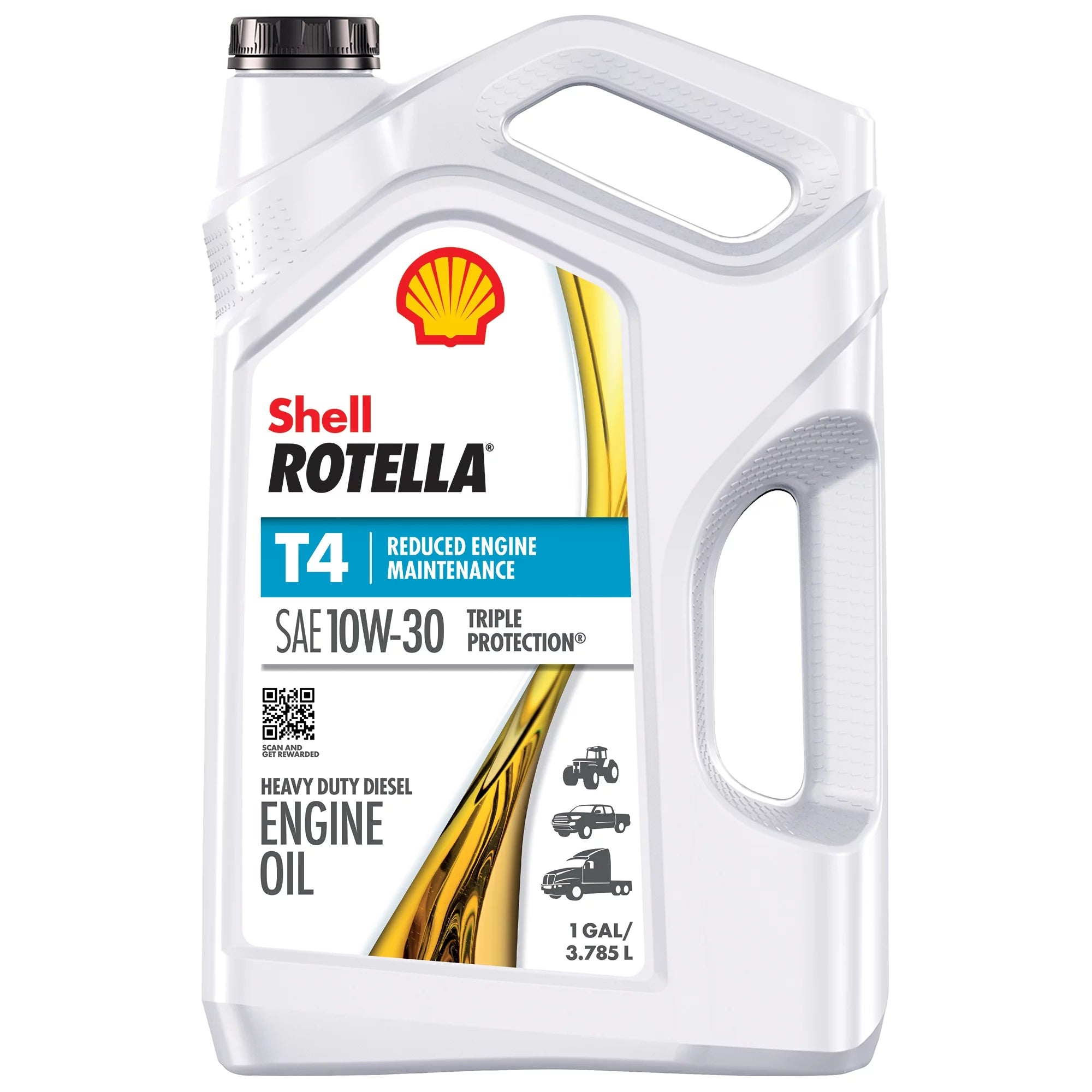 10W-30 Diesel Motor Oil, 1 Gallon, 3-Pack D335