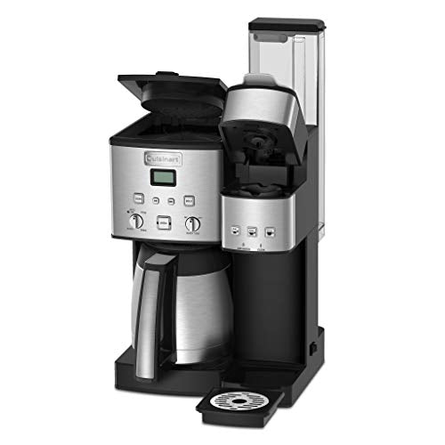 10-Cup Thermal Coffeemaker and Single-Serve Brewer, Stainless Steel G5666