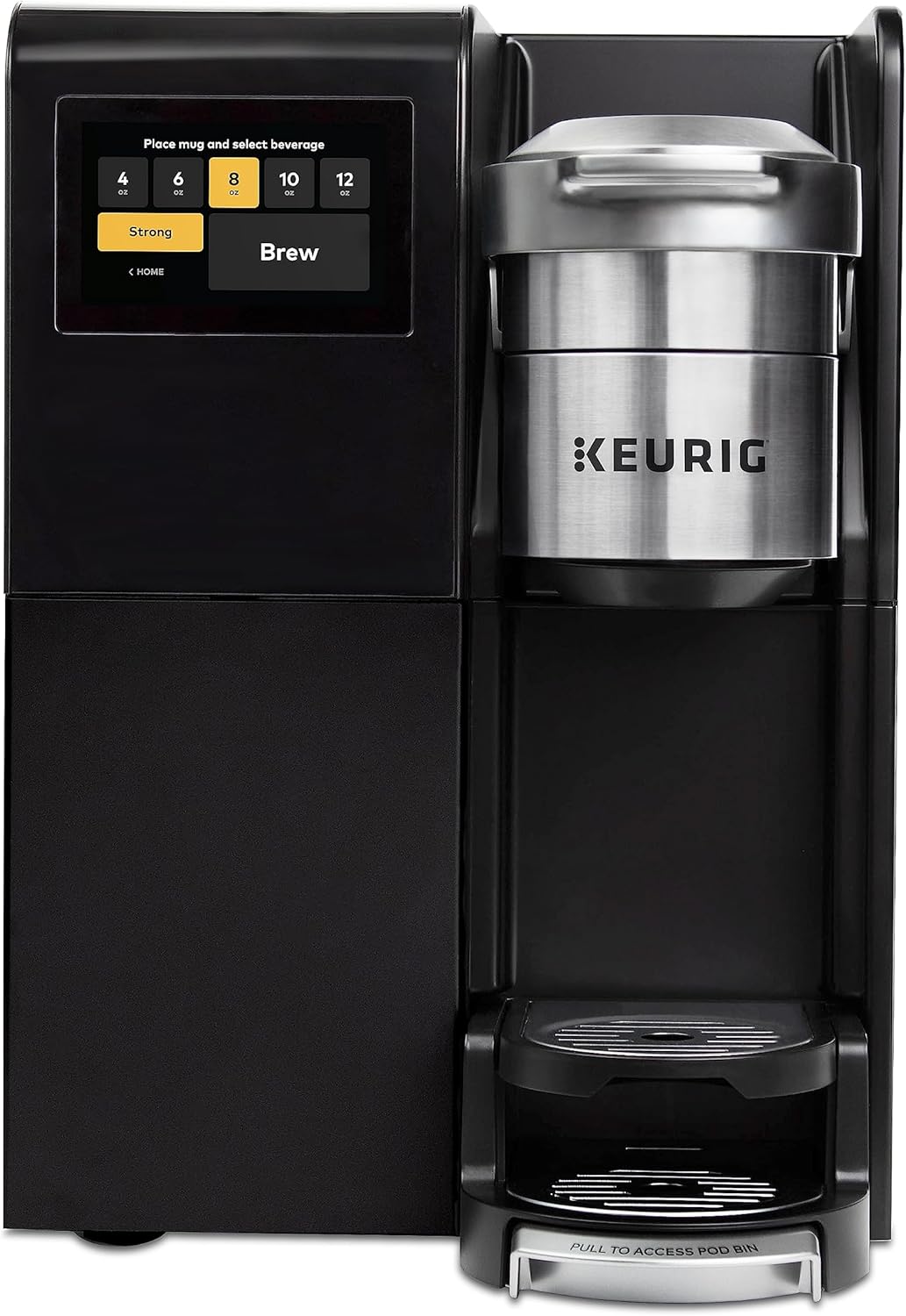 Black/silver Single-Cup Brewer Q534
